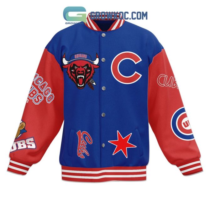Chicago Cubs Varsity Jacket - Bold Team Design, Perfect Gift For Fans! - Image 3