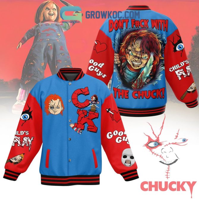 Chucky Horror Varsity Jacket – Bold Graphic Design, Perfect For Fans