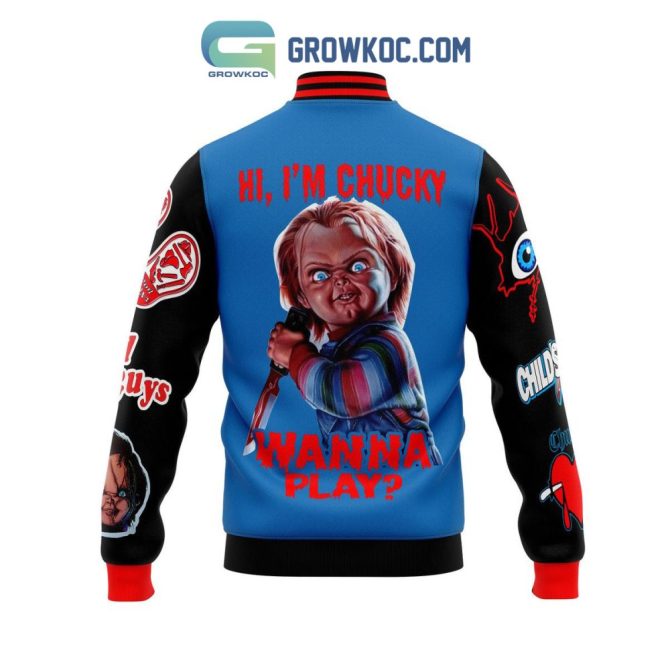 Chucky Horror Varsity Jacket – Unique Design, Perfect For Fans & Collectors! - Image 2