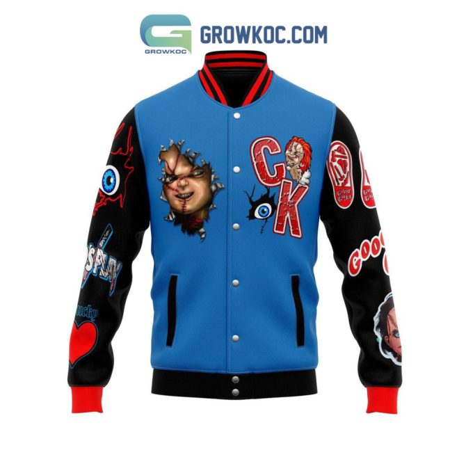 Chucky Horror Varsity Jacket – Unique Design, Perfect For Fans & Collectors! - Image 3