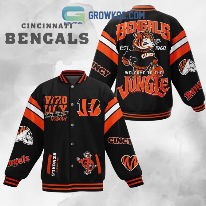 Cincinnati Bengals Varsity Jacket - Ultimate Fan Apparel, Bold Design, Perfect For Game Day!