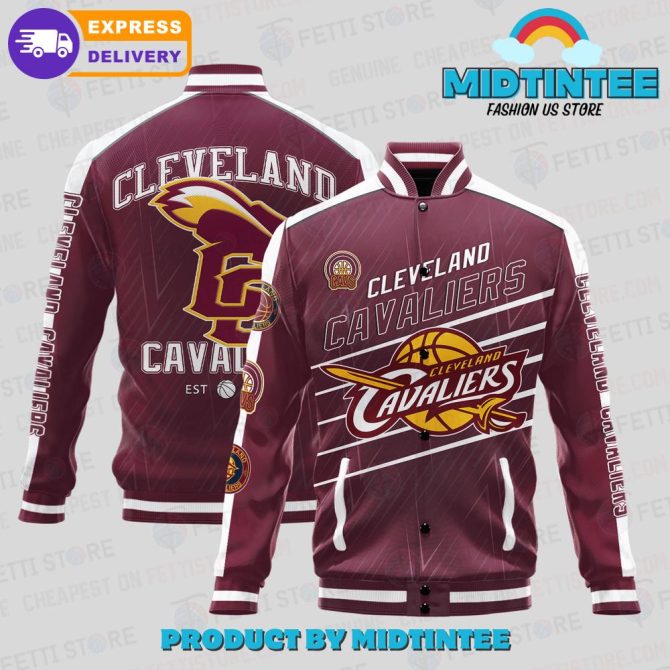 Cleveland Cavaliers Varsity Jacket - Stylish Team Spirit Gear With Fast Delivery