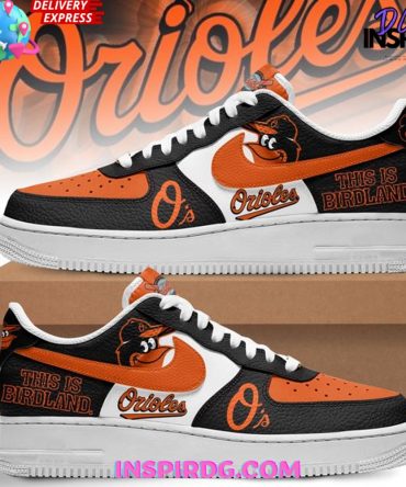 Baltimore Orioles This Is Birdland Limited Edition Air Force 1