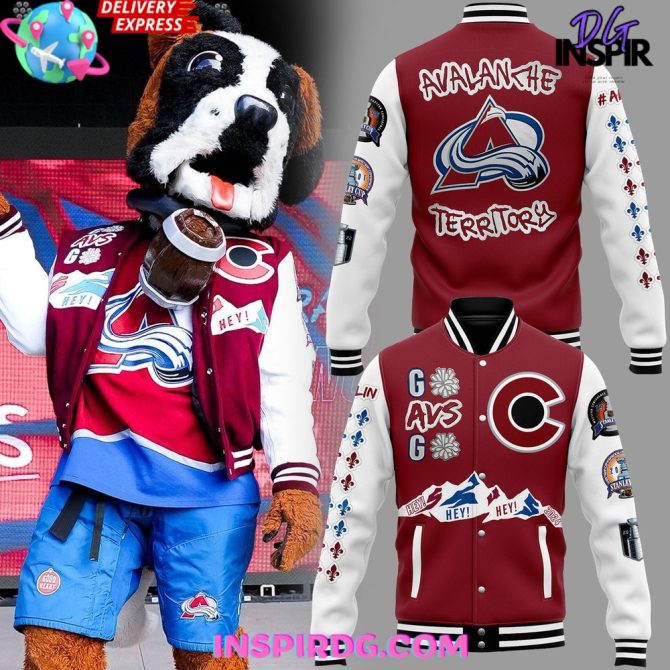 Colorado Avalanche Territory 2024 Baseball Jacket