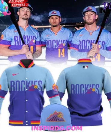 Colorado Rockies City Connect Uniform 2025 Baseball Jacket