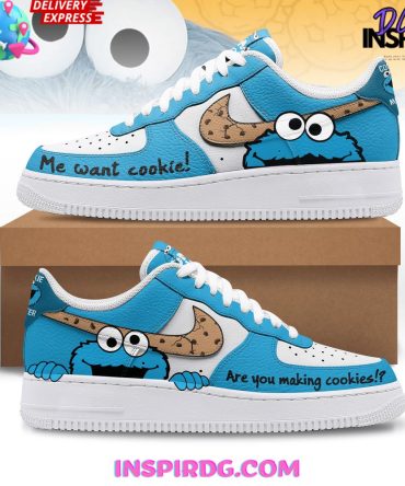 Cookie Monster Limited Edition Nike Air Force 1