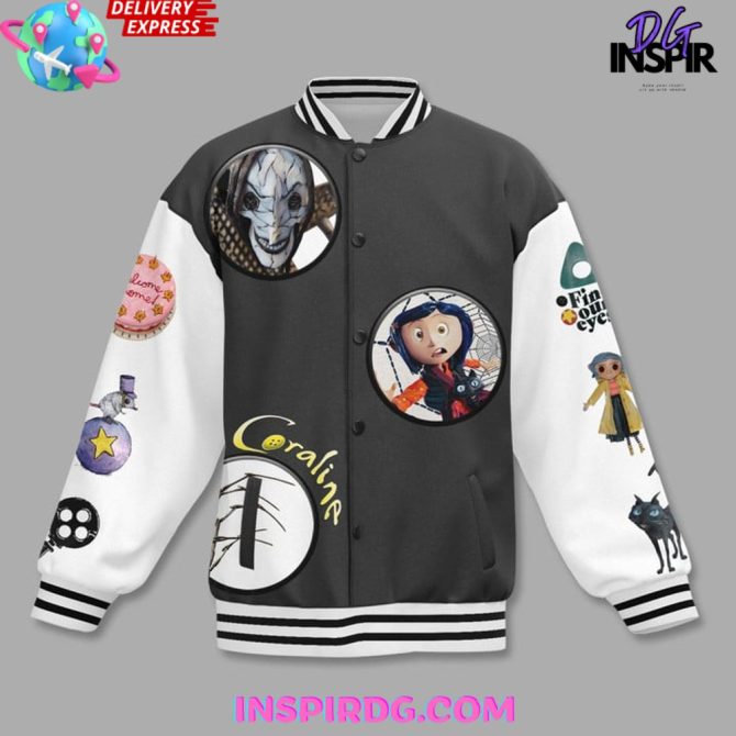 Coraline Limited Edition Baseball Jacket - Image 2