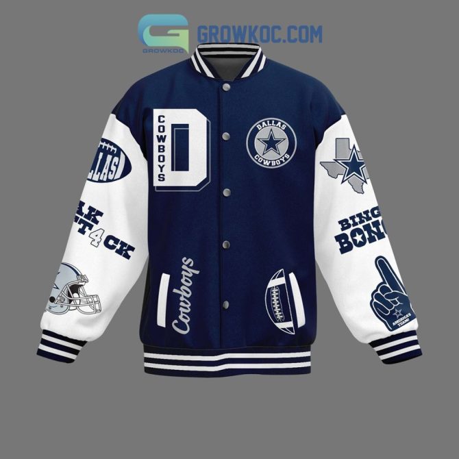Dallas Cowboys Varsity Jacket - Ultimate Fan Gear For Game Day & Everyday Style - Image 3