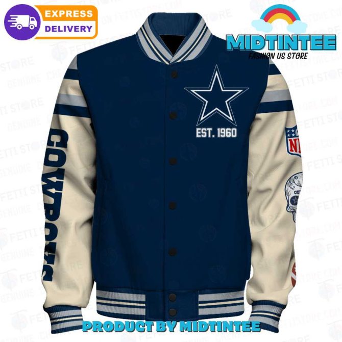 Limited Edition Dallas Cowboys Super Bowl Varsity Jacket - Premium Nfl Fan Gear, Fast Shipping! - Image 2
