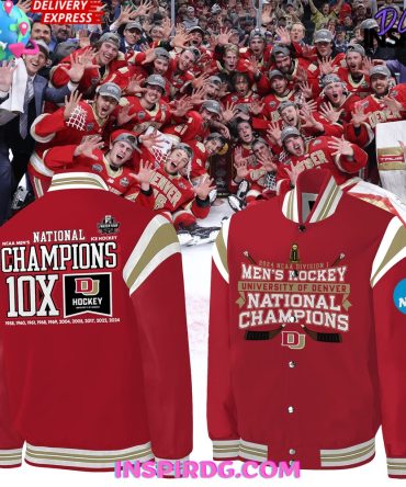 Denver Hockey Wins 2024 Ncaa Championship Bomber Jacket