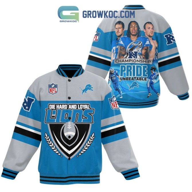 Detroit Lions Varsity Jacket - Die Hard Fan Gear For Unbeatable Team Pride