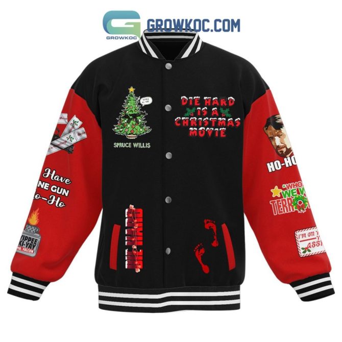 Die Hard Christmas Movie Jacket - Limited Edition Yippee Ki Yay Design - Image 2