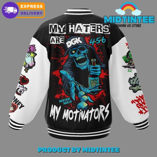 Bold Streetwear Varsity Jacket - Graffiti Design, Graphic Prints, Unisex - Express Delivery Available! - Image 3