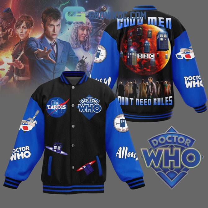 Doctor Who Tardis Varsity Jacket - Time Traveler'S Ultimate Gear, Unisex, Limited Edition, Perfect Gift For Fans
