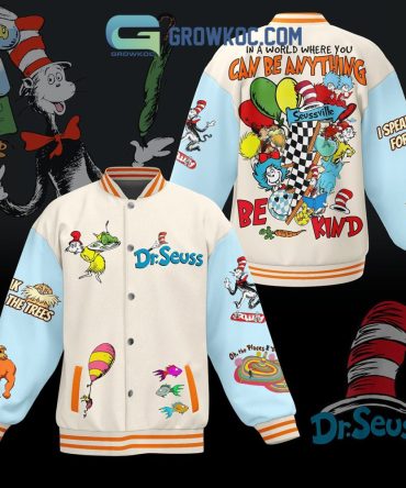 Dr. Seuss Varsity Jacket - Vibrant Cartoon Design, Cozy And Stylish Wear