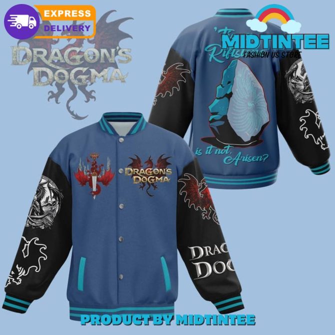 Dragon'S Dogma Dark Arisen Baseball Jacket