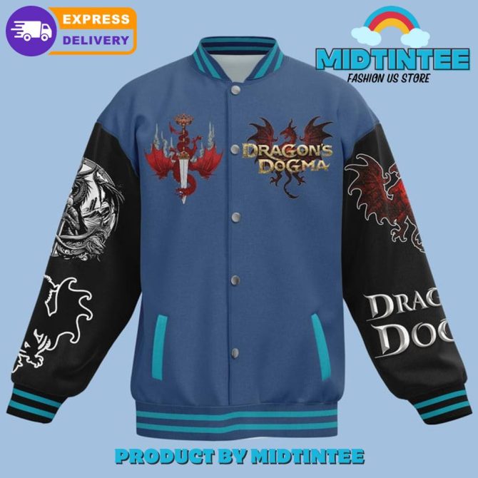 Dragon'S Dogma Dark Arisen Baseball Jacket - Image 2