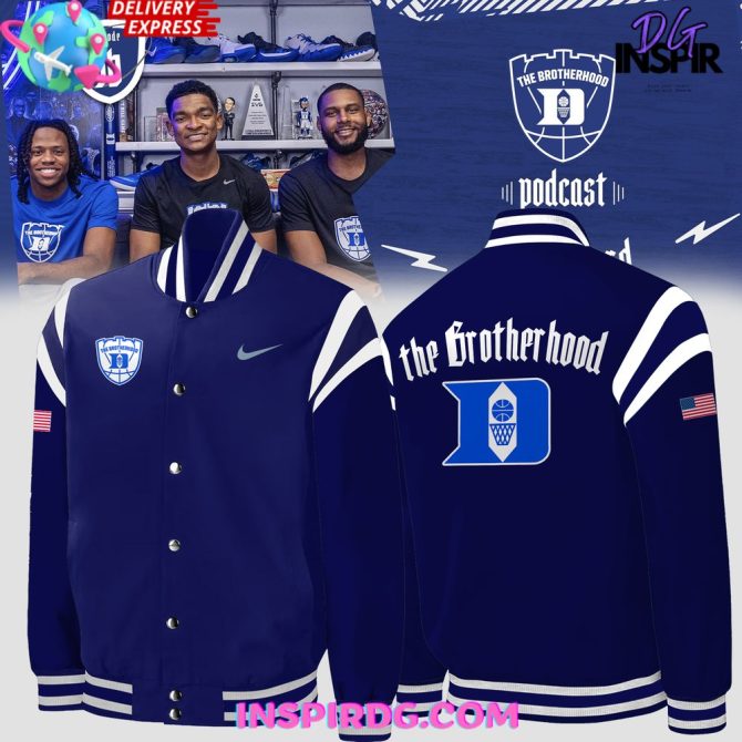 Duke Blue Devils The Brotherhood 2024 Baseball Jacket