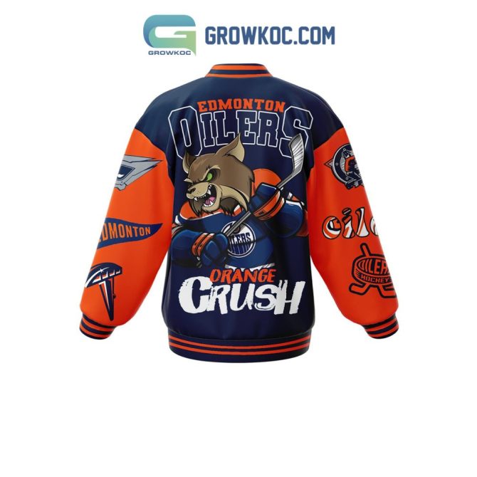 Edmonton Oilers Varsity Jacket - Bold Design, Perfect Gift For Hockey Fans! - Image 3