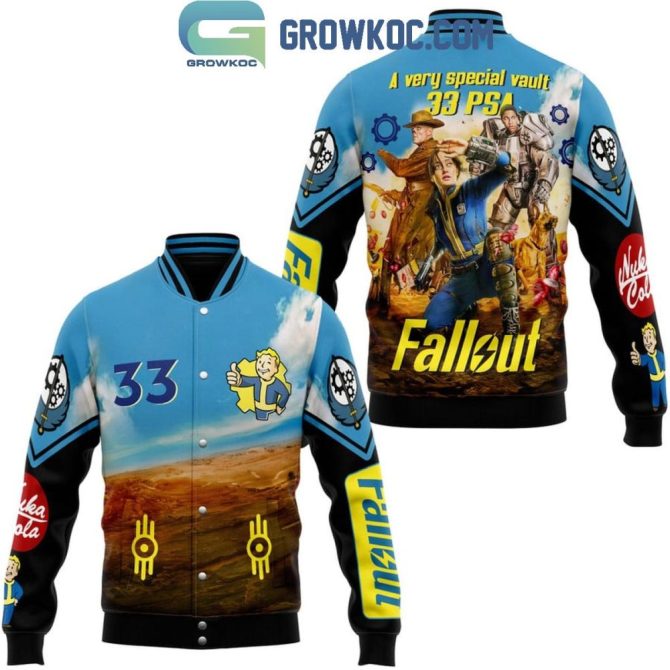 Fallout Vault 33 Bomber Jacket – Limited Edition Gaming Apparel For Fans