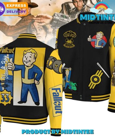 Fallout Atom Cats Baseball Jacket