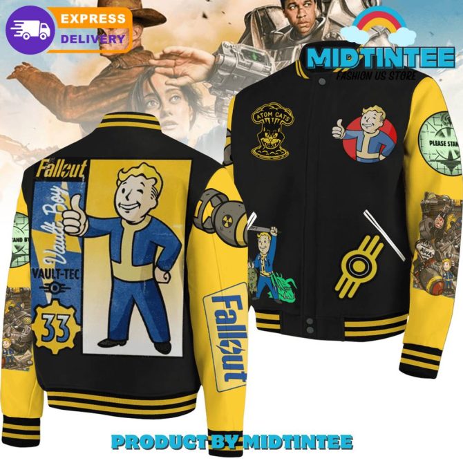 Fallout Atom Cats Baseball Jacket