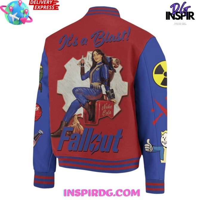 Fallout Nuka World Baseball Jacket - Image 3