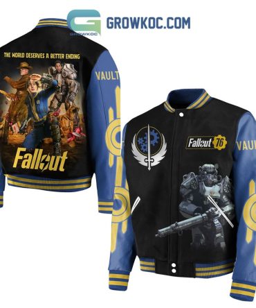 Limited Edition Fallout 76 Varsity Jacket - Vault-Tec Design, Premium Quality