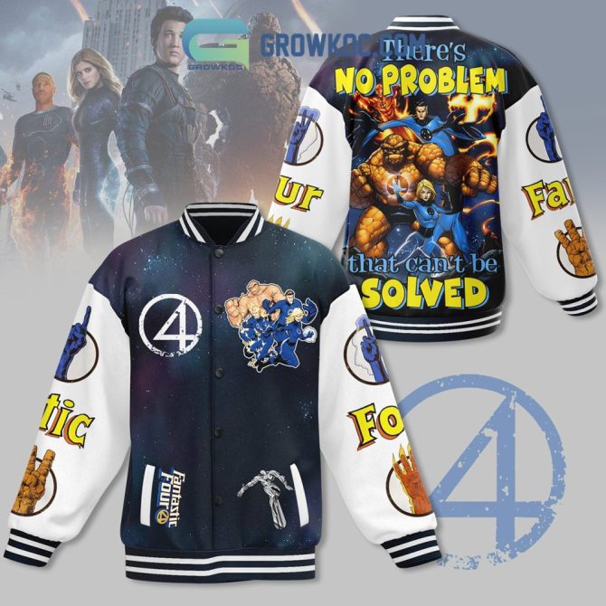 Fantastic Four Varsity Jacket – Iconic Comic Heroes Design, Unisex, Perfect Gift For Fans