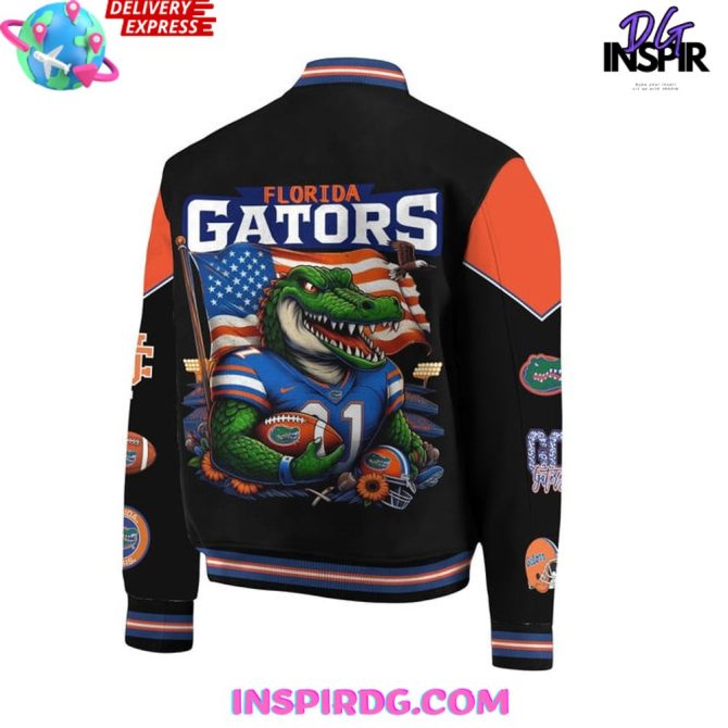 Florida Gators Love 2024 Baseball Jacket - Image 3