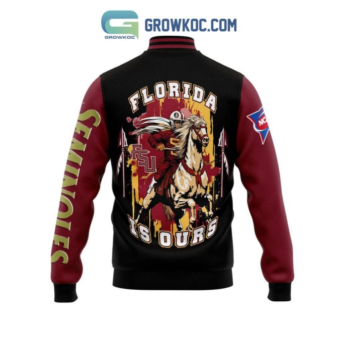 Florida Seminoles Varsity Jacket – Bold Design, Perfect For Fans! - Image 3