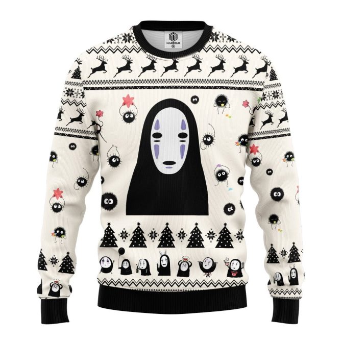 Cozy Anime-Inspired Holiday Sweater - Unique Festive Design For Fans! - Image 3
