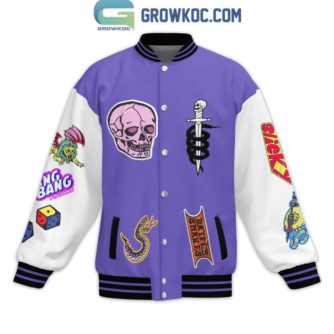 Limited Edition Frank Carter & The Rattlesnakes Varsity Jacket – Bold Graphic Design - Image 2