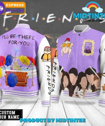 Customizable Friends Tv Show Jacket - Personalized Name, Iconic Design, Fast Shipping!
