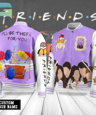 Customizable Friends-Themed Jacket – Add Your Name, Iconic Show Design, Perfect Gift!