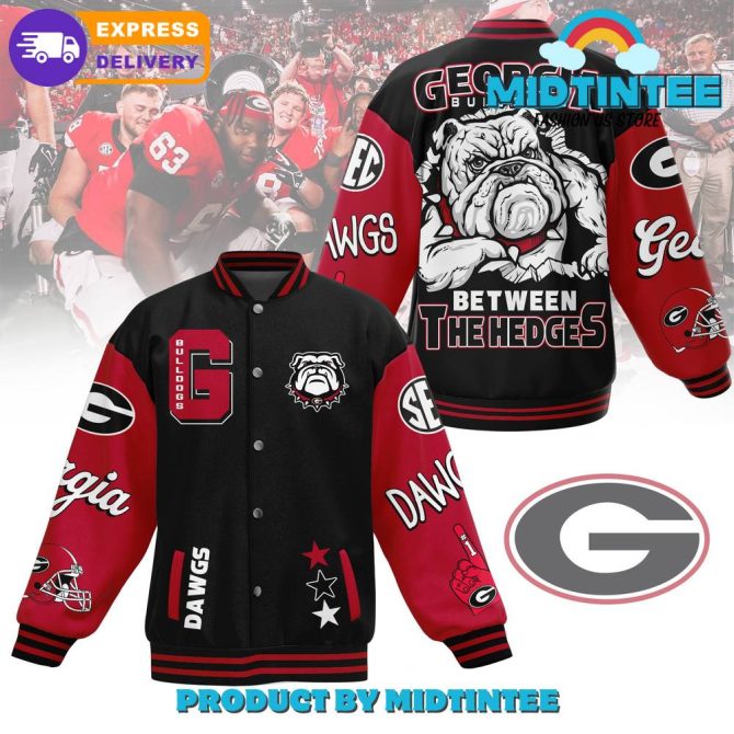 Georgia Bulldogs Varsity Jacket - Bold Design, Fast Shipping - Show Your Team Spirit!