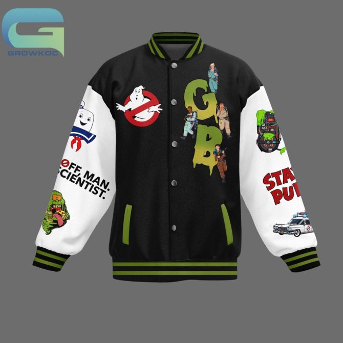 Ghostbusters Retro Varsity Jacket - Iconic Design, Perfect For Fans & Collectors! - Image 3