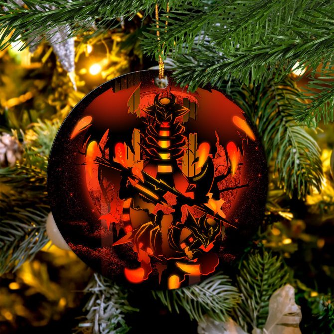 Giratina Legend Moonlight Ceramic Circle Ornament Perfect Gift For Christmas Holiday