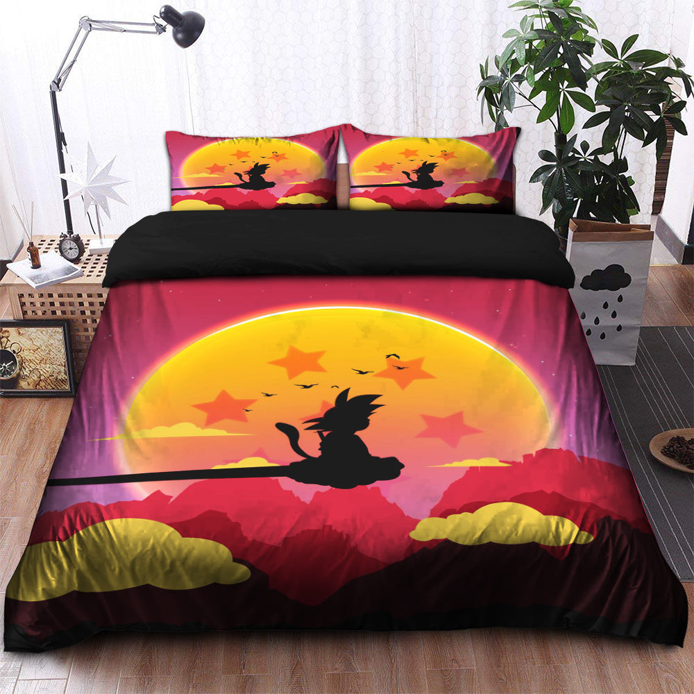 Goku Kid Cloud Bedding Set Duvet Cover And 2 Pillowcases - Image 3