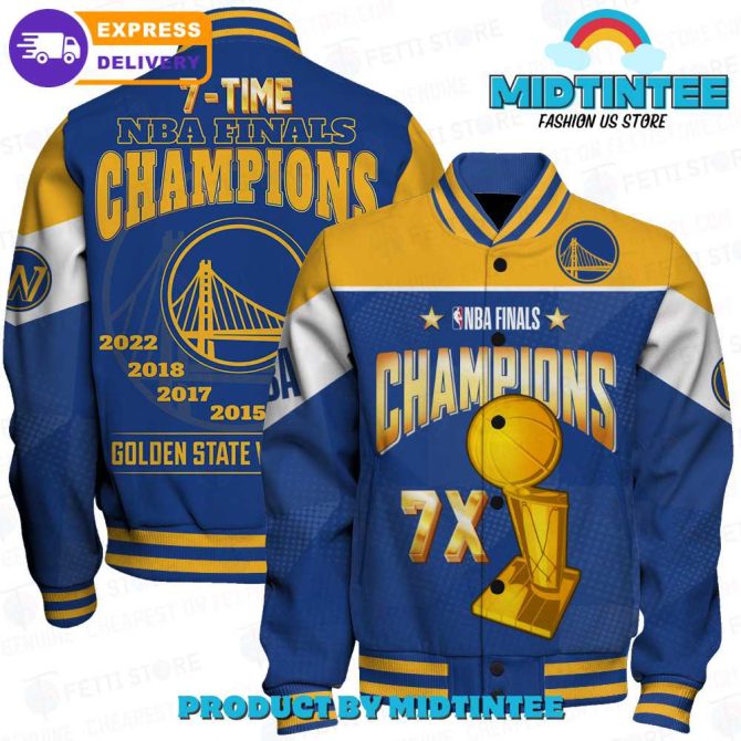 Golden State Warriors Nba Finals Champions Jacket - 7X Winner Edition, Express Delivery
