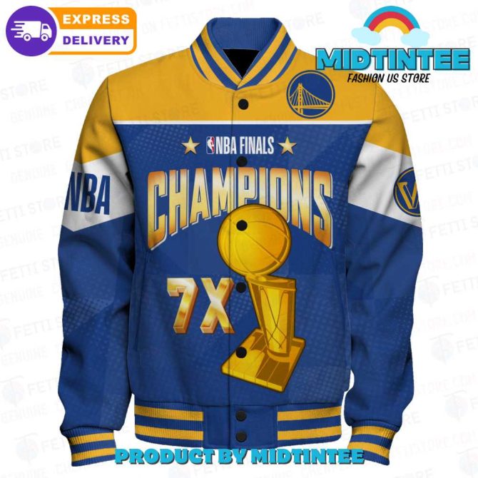 Golden State Warriors Nba Finals Champions Jacket - 7X Winner Edition, Express Delivery - Image 2