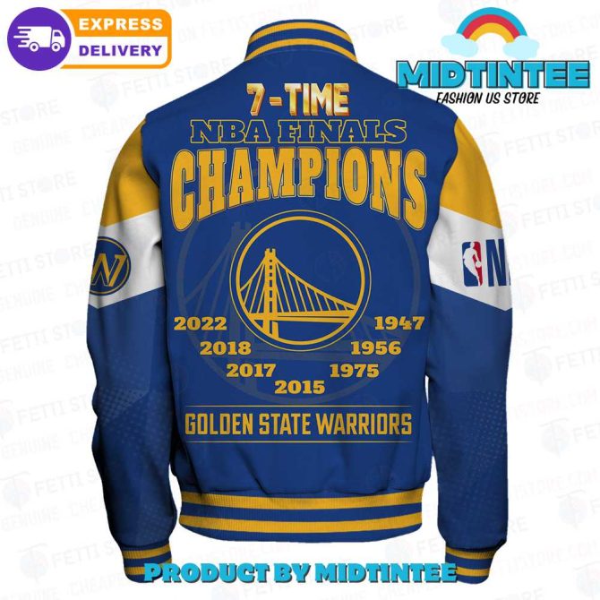 Golden State Warriors Nba Finals Champions Jacket - 7X Winner Edition, Express Delivery - Image 3