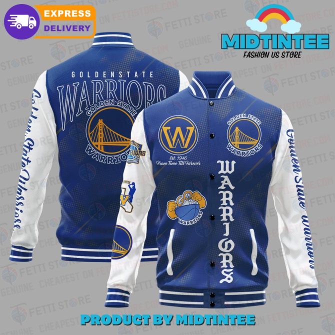 Golden State Warriors Varsity Jacket - Stylish Team Apparel With Fast Delivery
