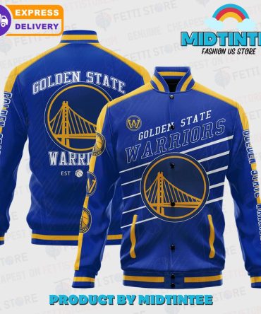 Golden State Warriors Bomber Jacket – Official Team Apparel, Fast Delivery!