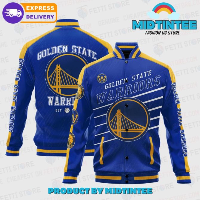 Golden State Warriors Bomber Jacket – Official Team Apparel, Fast Delivery!