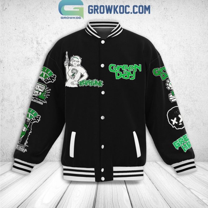 Green Day American Idiot Varsity Jacket – Limited Edition Fan Apparel - Image 2