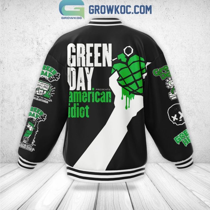 Green Day American Idiot Varsity Jacket – Limited Edition Fan Apparel - Image 3