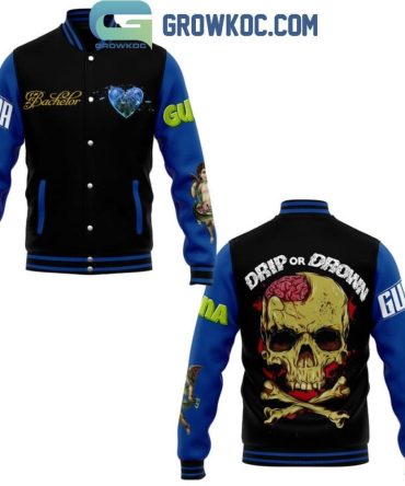 Bold Skull Graphic Varsity Jacket - Unique Streetwear Style - Men'S Fashion