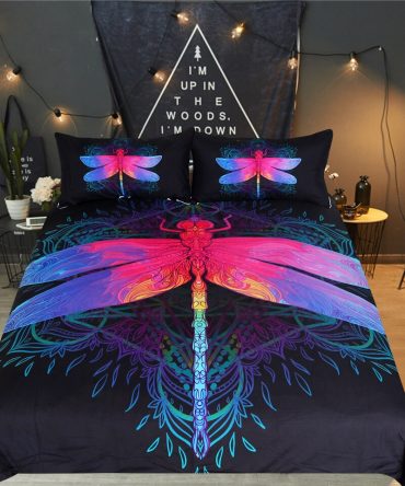 Sleepwish Dragonfly Art Bedding Set Duvet Cover And 2 Pillowcases