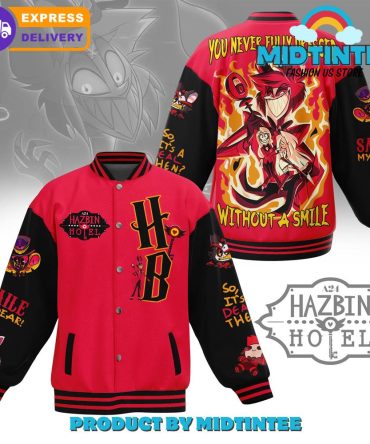 Hazbin Hotel Tv Series Baseball Jacket